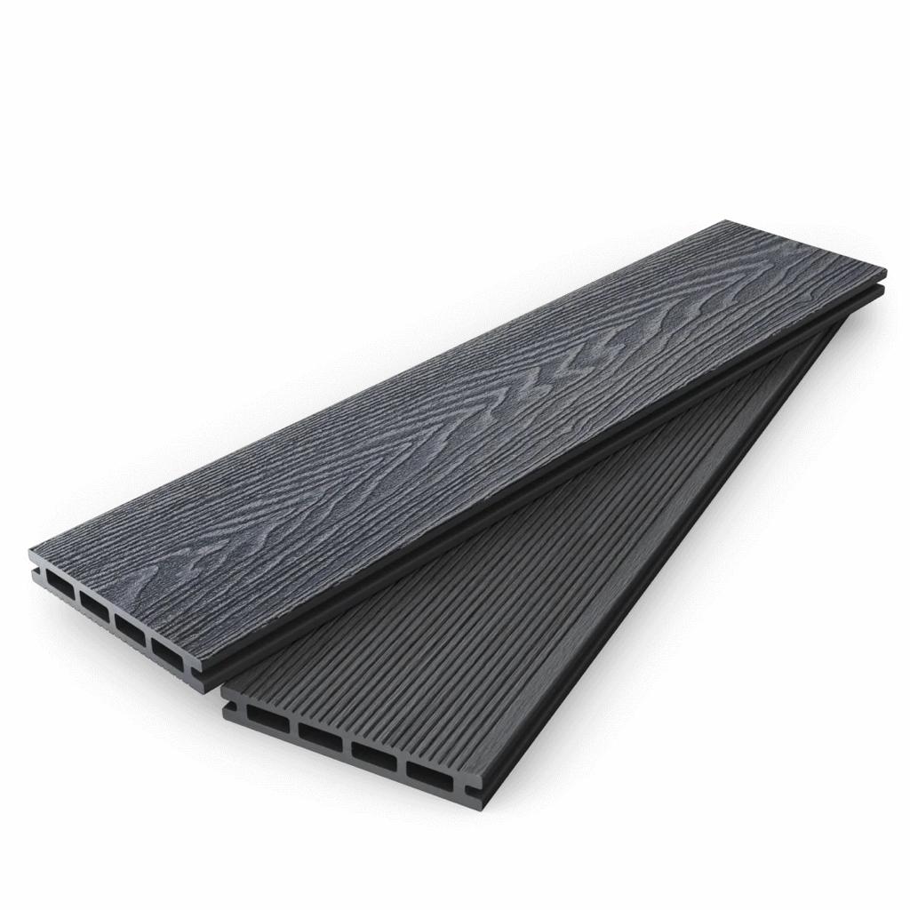 anthracite composite decking