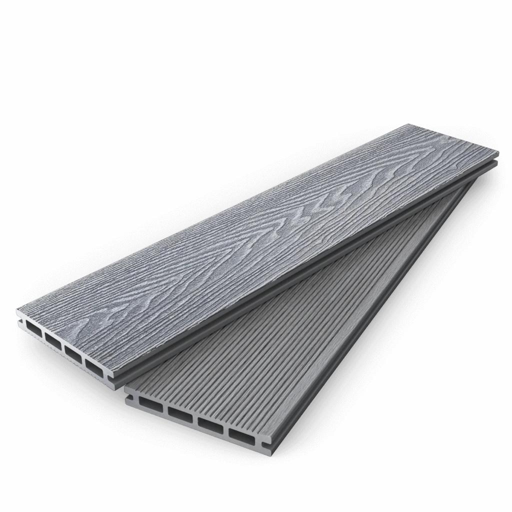 light grey composite decking